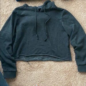 Brandy Melville cropped hoodie